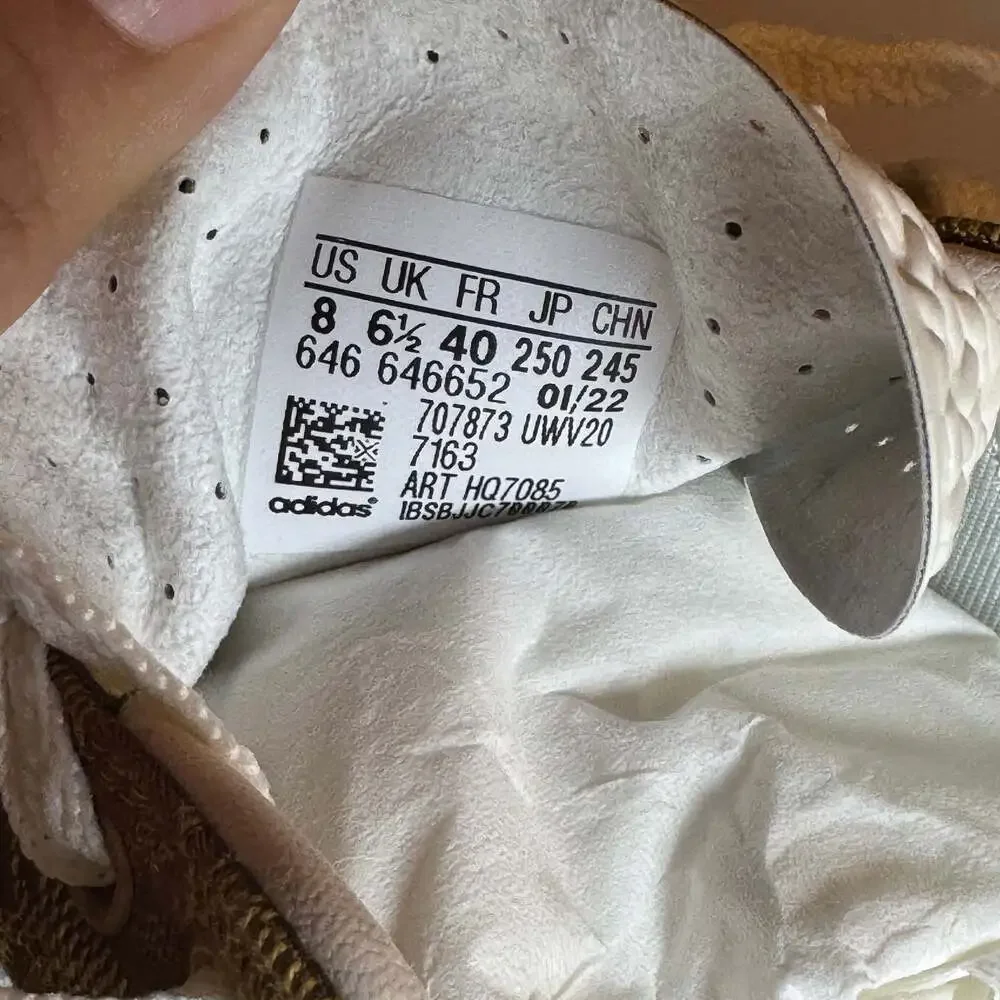Gucci x Adidas Gazelle Platform Sneakers in GG Canvas Size 8